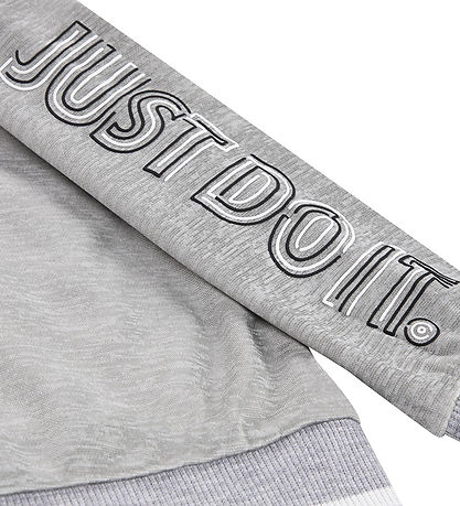 Nike Träningsset - Cardigan/Byxor - Light Rök Grey Heather