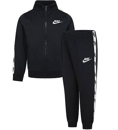 Nike Träningsset - Cardigan/Byxor - Svart