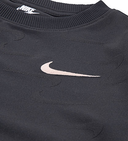 Nike Träningsset - Tröja/Shorts - Dark Rök Grey