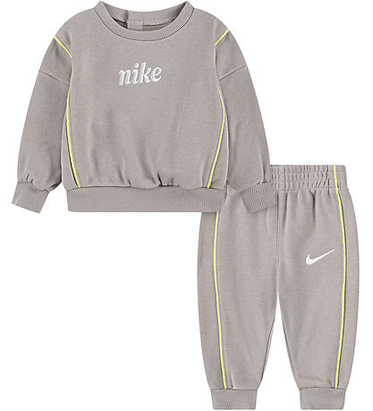 Nike Sweat Set - Sweatshirt/Sweatpants - College Grey