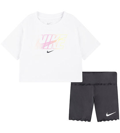 Nike Shorts Set - T-shirt/Shorts - Dark Smoke Grey