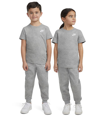 Nike Stuttermabolur - Dark Grey Heather