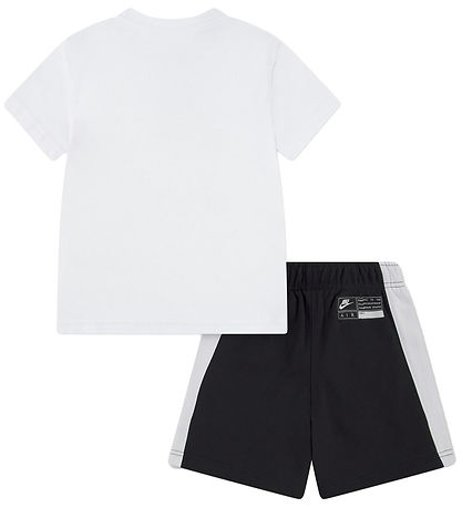 Nike Shorts Set - T-Shirt/Shorts - Schwarz/Weiß