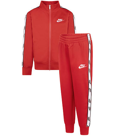 Nike Träningsset - Cardigan/Byxor - University Red