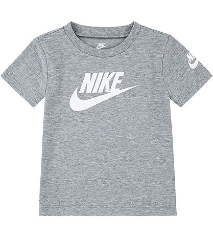 Nike Stuttermabolur - Dark Grey Heather