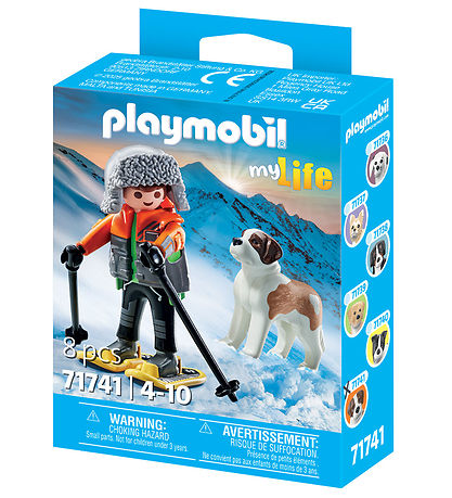 Playmobil My Life - Göngumaður M. Saint Bernard - 71741 - 8 Part