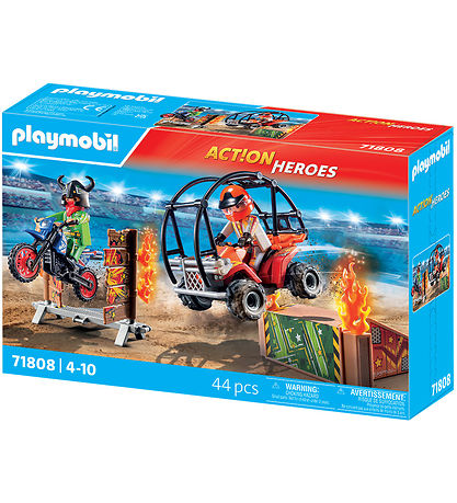Playmobil Action Heroes - Stunt Show - 71808 - 44 Parts