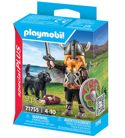 Playmobil SpecialPlus - Viking w. Watchdog - 71755 - 9 Parts