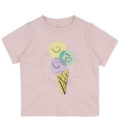 Stella McCartney Kids Stuttermabolur - Wisteria