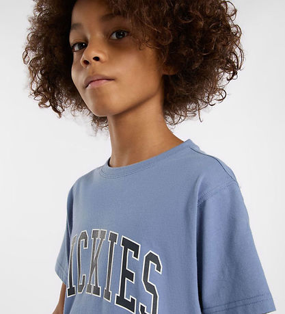 Dickies Stuttermabolur - Aitkin - Country Blue