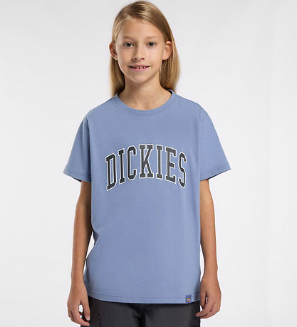 Dickies Stuttermabolur - Aitkin - Country Blue