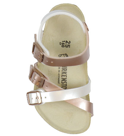 Birkenstock Sandals - Kumba Split Kids - Electric Metallic Pear
