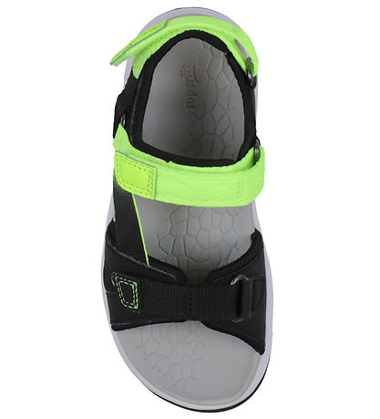 Superfit Sandalar - Criss Cross - Svart