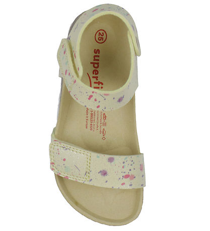 Sandales Superfit - Chausson à semelle intérieure - Jaune