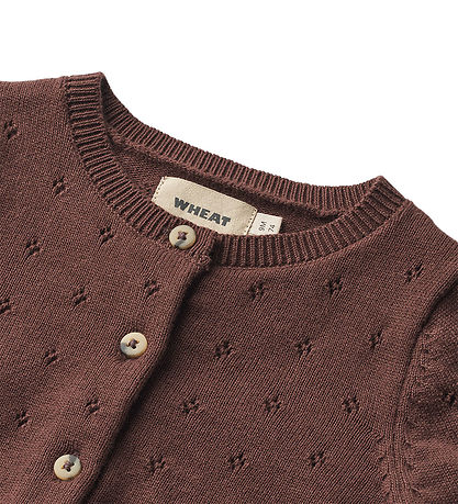 Wheat Cardigan - Prjónað - Maia - Eggaldin