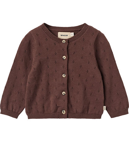 Wheat Cardigan - Prjónað - Maia - Eggaldin