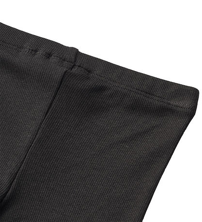 Wheat Leggings - Rib - Maddy - Svart