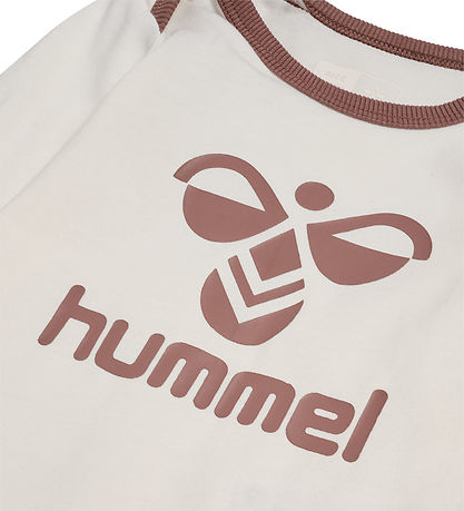 Hummel Sweat Set w. Bodysuit L/æ - hmlTrio - Nutmeg