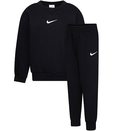 Nike Sweat Set - Sweatshirt/Sweatpants - Black