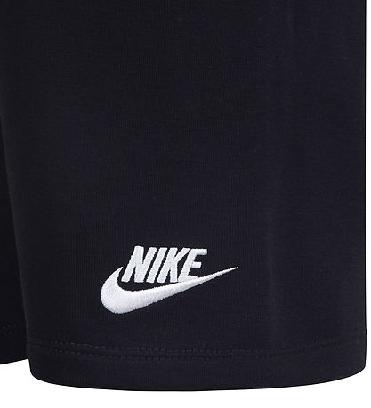 Nike Shorts Set - T-Shirt/Shorts - Schwarz/Weiß