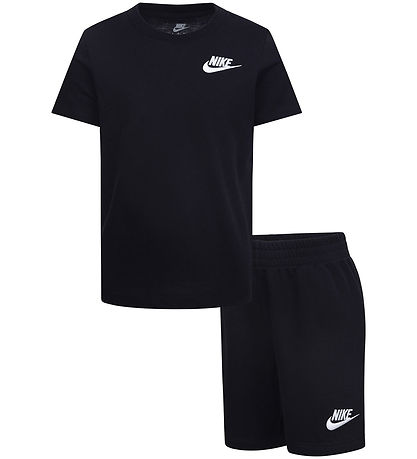 Nike Shorts Set - T-Shirt/Shorts - Schwarz/Weiß