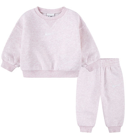 Nike Jogging galli - Peysa/Joggingbuxur - Bleikt Froða Heather