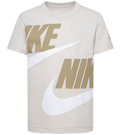 Nike Stuttbuxnasett - Stuttermabolur/Stuttbuxur - Fallhlíf Drapp