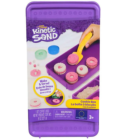 Kinetic Sand Beach Set - Cookie Box - 227 g