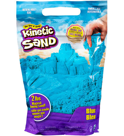Kinetic Sand Beach sand - 907 grams - Neon Blue