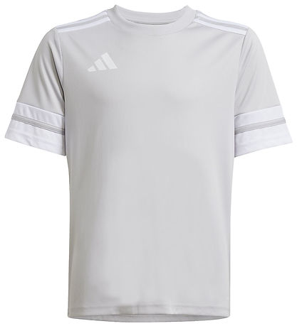 adidas Performance Stuttermabolur - SQUA25 JSY Y - Tmlggr/White