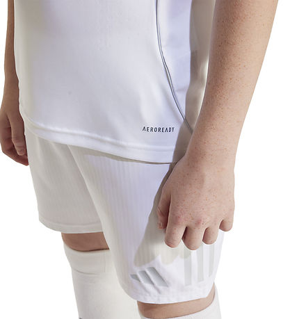 adidas Performance Stuttermabolur - Tiro25 C M - White