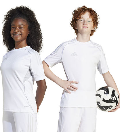 adidas Performance Stuttermabolur - Tiro25 C M - White