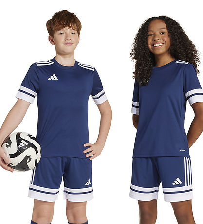 adidas Performance Stuttermabolur - SQUA25 JSY - Tenabl/White