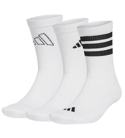 adidas Performance Socks - 3-Pack - Logo - White/Black