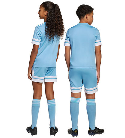 adidas Performance Íþróttagalla - SQUA25 - Ljósbláar/Hvítar