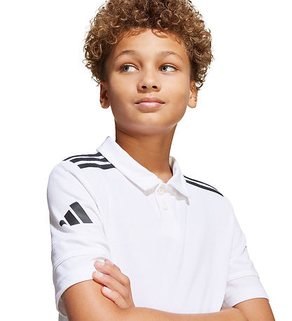 adidas Performance Polo - SQ25 C - Hvítt/Svart