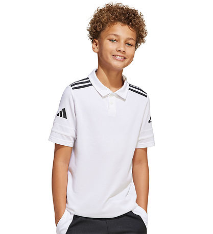adidas Performance Polo - SQ25 C - Hvítt/Svart