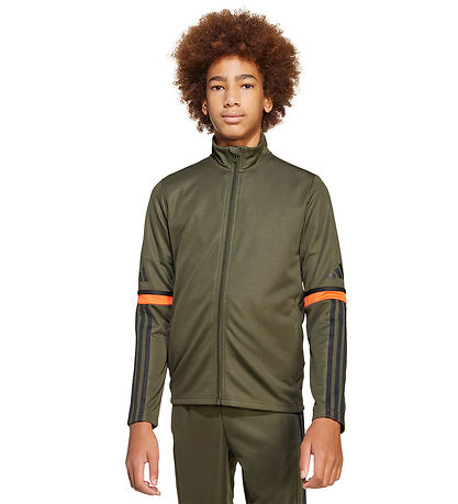adidas Performance Cardigan - SQ25 - Ngtcar/Black/Seimor