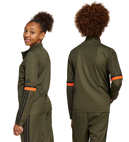 adidas Performance Cardigan - SQ25 - Ngtcar/Black/Seimor