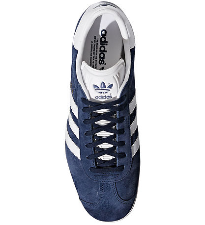 adidas Originals Sko - Gazelle - Conavy/White/Gullmeter