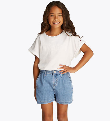 Tommy Hilfiger Shorts - Denim - Wide - Drapey Denim