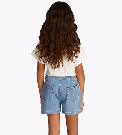 Tommy Hilfiger Shorts - Denim - Wide - Drapey Denim