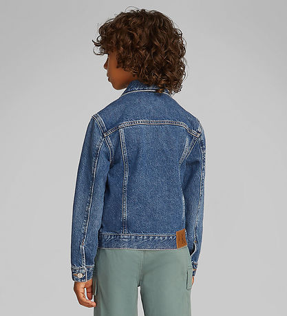 Calvin Klein Jeansjacke - Hell Mid Blue