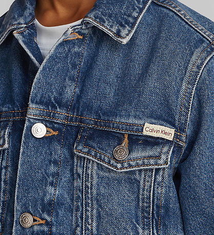 Calvin Klein Jeansjacke - Hell Mid Blue