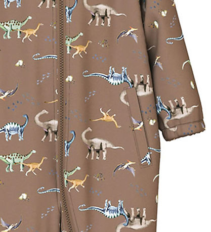 Name It Softshell Suit w. Fleece - Noos - NmmAlfa08 - Mountain T