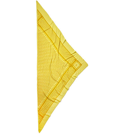 Écharpe Lala Berlin - Triangle Trinity Classic+ M - Jaune