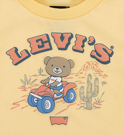Levis Sett - Stuttermabolur/Stuttbuxur - Golden Haze