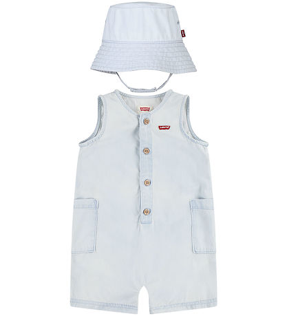 Levis Set - Summer Romper/Bucket Hat - Blank Canvas