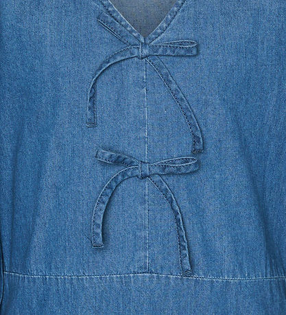 Vero Moda Girl Kjóll - VmDemi - Medium+ Blue Denim