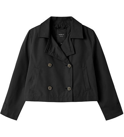 Name It Jacket - NkfMadelin - Card - Black